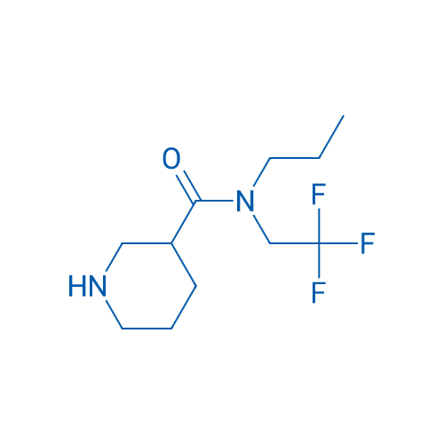 N-Propyl-N-(2,2,2-trifluoroethyl)piperidine-3-carboxamide 1g