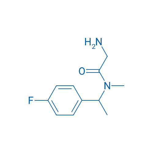 2-Amino-N-(1-(4-fluorophenyl)ethyl)-N-methylacetamide 1g