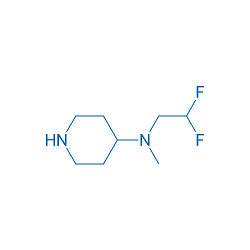 N-(2,2-Difluoroethyl)-N-methylpiperidin-4-amine 1g