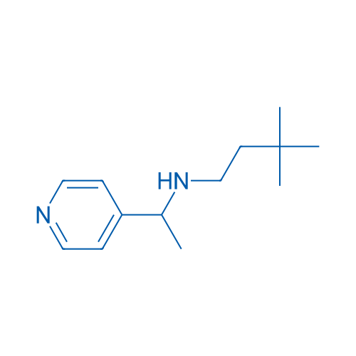 (3,3-Dimethylbutyl)[1-(pyridin-4-yl)ethyl]amine 100mg