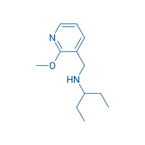[(2-Methoxypyridin-3-yl)methyl](pentan-3-yl)amine 100mg