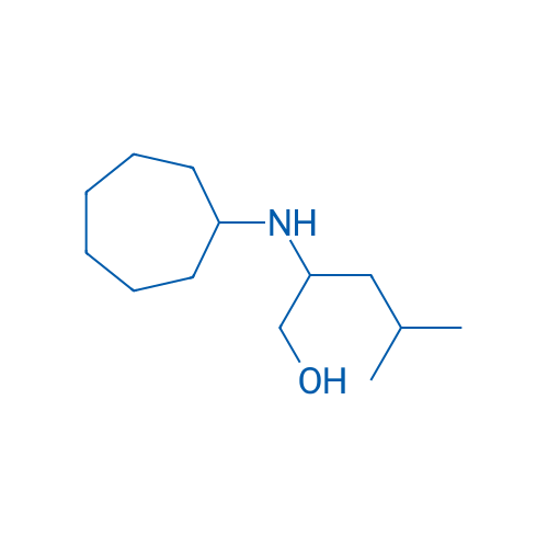 2-(Cycloheptylamino)-4-methylpentan-1-ol 1g
