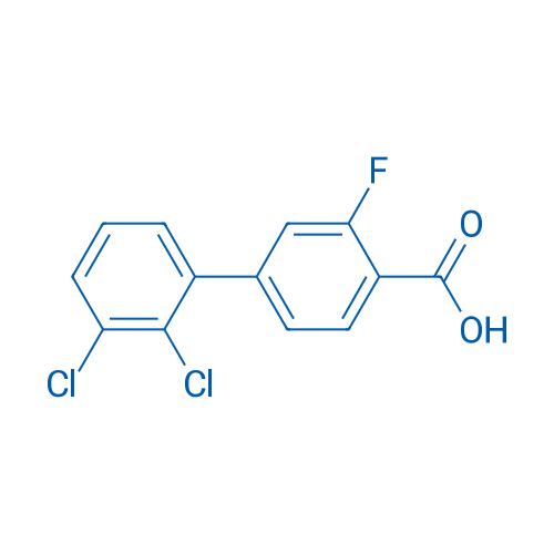 2',3'-Dichloro-3-fluoro-biphenyl-4-carboxylic acid 5g