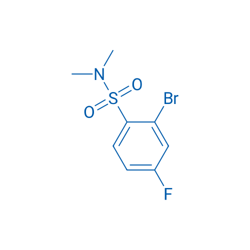 2-Bromo-4-fluoro-N,N-dimethylbenzenesulfonamide 25g
