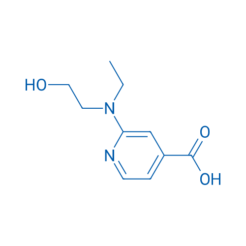 2-(Ethyl(2-hydroxyethyl)amino)isonicotinic acid 5g