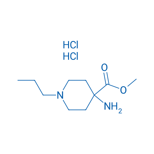 4-Amino-1-propyl-4-methoxycarbonylpiperidine dihydrochloride 1g
