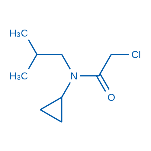 2-Chloro-N-cyclopropyl-N-(2-methylpropyl)acetamide 250mg