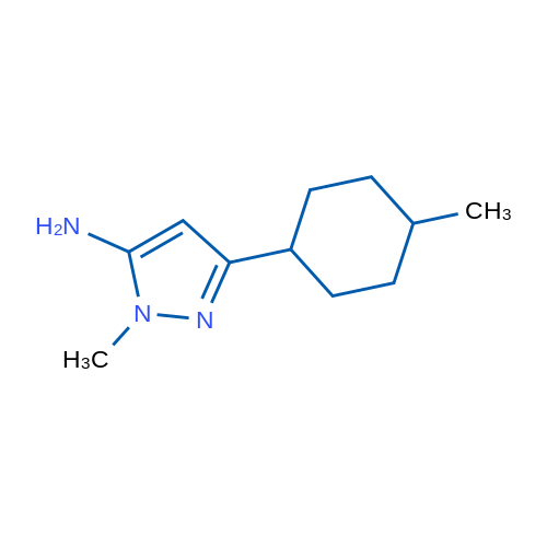 1-Methyl-3-(4-methylcyclohexyl)-1h-pyrazol-5-amine 1g