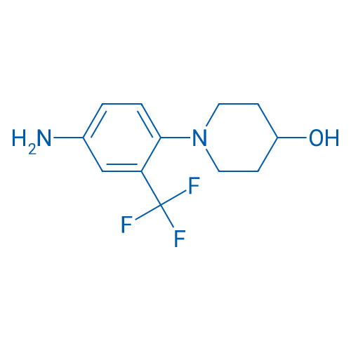 1-(4-Amino-2-(trifluoromethyl)phenyl)piperidin-4-ol 5g