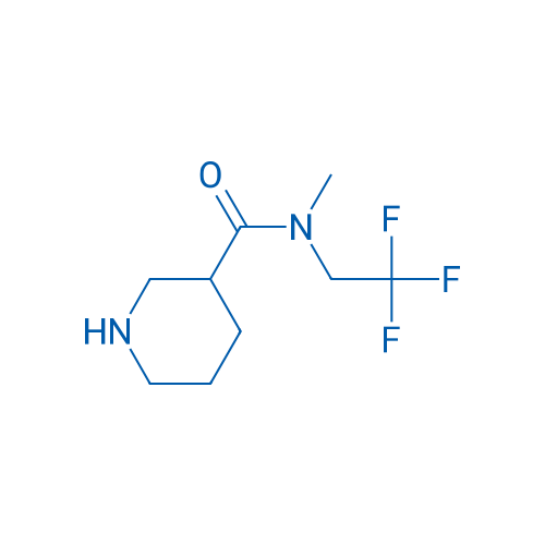 N-Methyl-N-(2,2,2-trifluoroethyl)piperidine-3-carboxamide 250mg