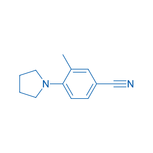3-Methyl-4-(pyrrolidin-1-yl)benzonitrile 1g