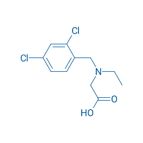2-((2,4-Dichlorobenzyl)(ethyl)amino)acetic acid 1g