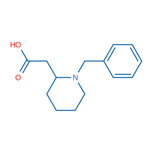 2-(1-Benzylpiperidin-2-yl)acetic acid 250mg