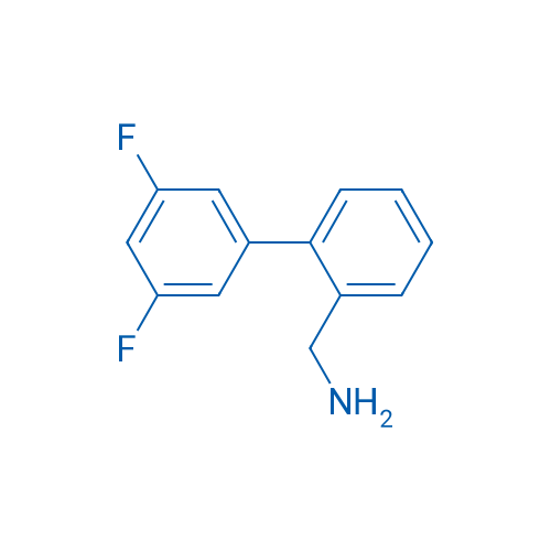 (3',5'-Difluoro-[1,1'-biphenyl]-2-yl)methanamine 250mg