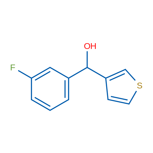(3-Fluorophenyl)(thiophen-3-yl)methanol 1g