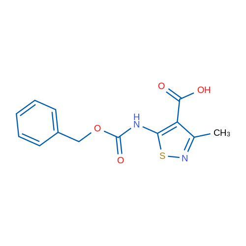 5-([(Benzyloxy)carbonyl]amino)-3-methyl-1,2-thiazole-4-carboxylic acid 1g