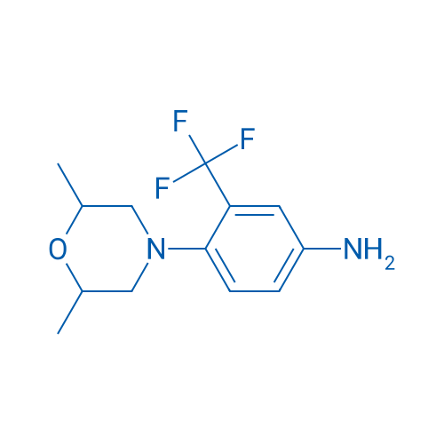 4-(2,6-Dimethylmorpholin-4-yl)-3-(trifluoromethyl)aniline 1g