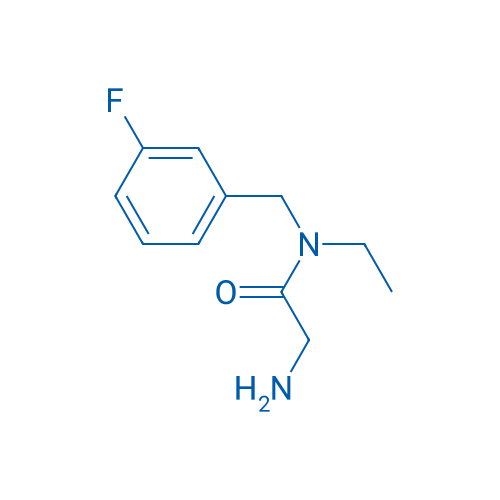 2-Amino-N-ethyl-N-(3-fluorobenzyl)acetamide 1g