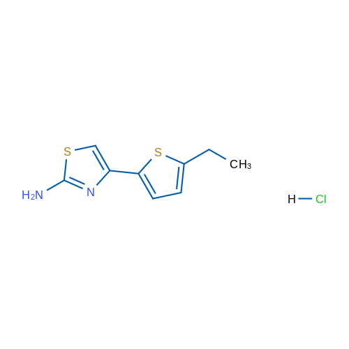 4-(5-Ethylthiophen-2-yl)thiazol-2-amine hydrochloride 5g