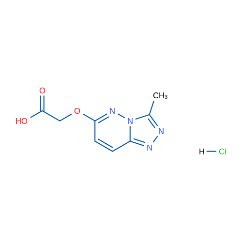 2-((3-Methyl-[1,2,4]triazolo[4,3-b]pyridazin-6-yl)oxy)acetic acid hydrochloride 1g