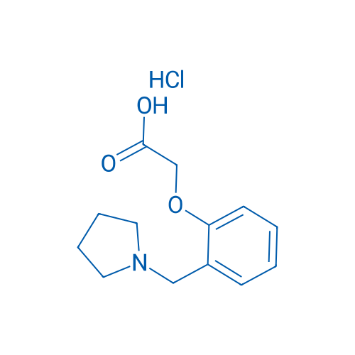 2-(2-(Pyrrolidin-1-ylmethyl)phenoxy)acetic acid hydrochloride 1g