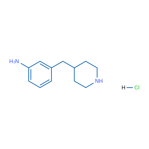3-(Piperidin-4-ylmethyl)aniline hydrochloride 1g