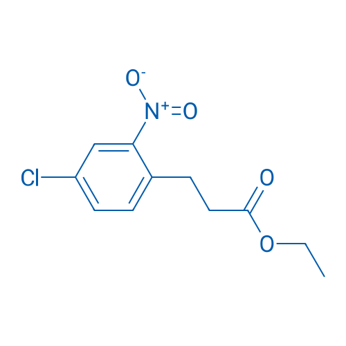 Ethyl 3-(4-Chloro-2-nitrophenyl)propanoate 250mg