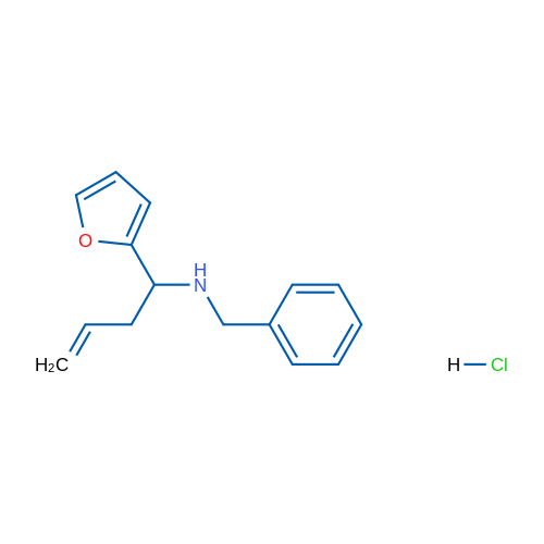 N-Benzyl-1-(furan-2-yl)but-3-en-1-amine hydrochloride 5g