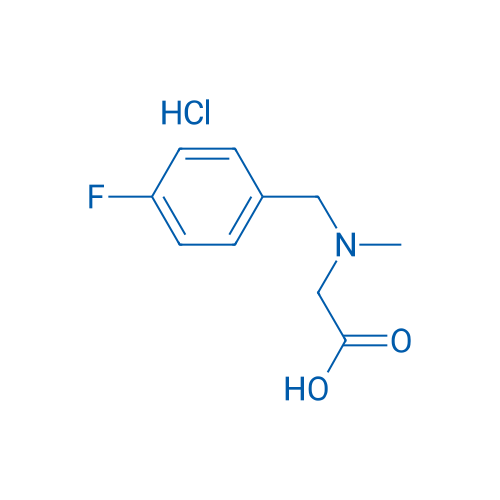 2-((4-Fluorobenzyl)(methyl)amino)acetic acid hydrochloride 1g