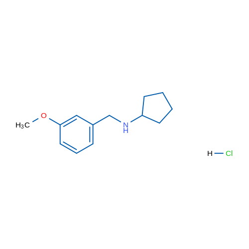 N-(3-Methoxybenzyl)cyclopentanamine hydrochloride 5g