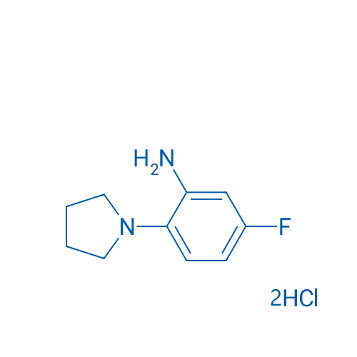 5-Fluoro-2-(pyrrolidin-1-yl)aniline dihydrochloride 5g