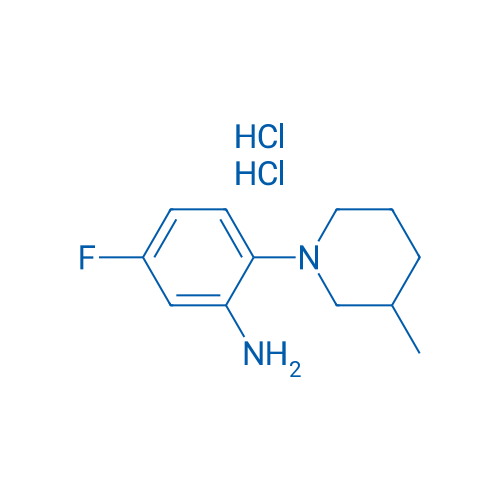 5-Fluoro-2-(3-methylpiperidin-1-yl)aniline dihydrochloride 1g