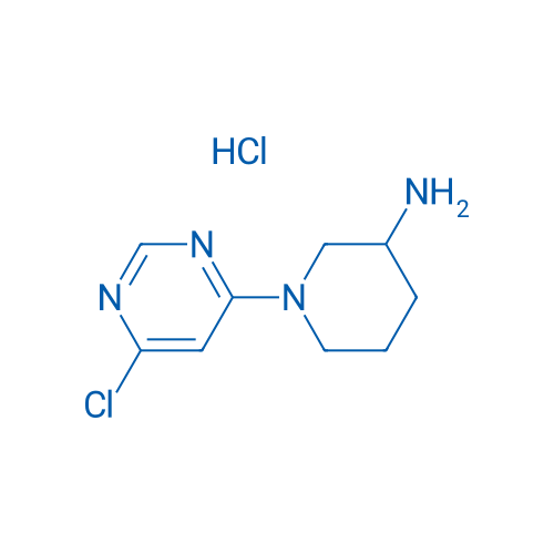 1-(6-Chloropyrimidin-4-yl)piperidin-3-amine hydrochloride 1g