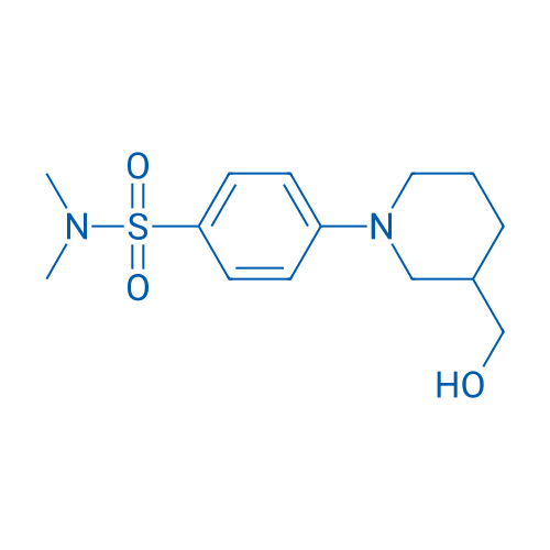 4-(3-(hydroxymethyl)piperidin-1-yl)-N,N-dimethylbenzenesulfonamide 1g