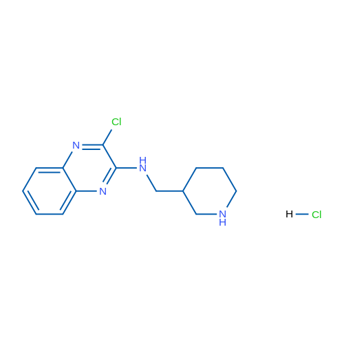 3-Chloro-N-(piperidin-3-ylmethyl)quinoxalin-2-amine hydrochloride 1g