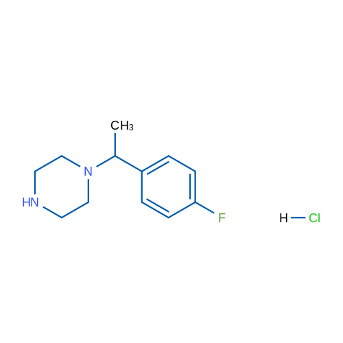 1-(1-(4-Fluorophenyl)ethyl)piperazine hydrochloride 1g