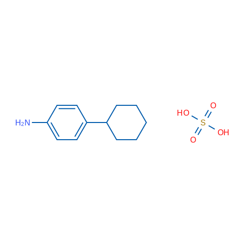 (4-Cyclohexylphenyl)amine sulfate 5g