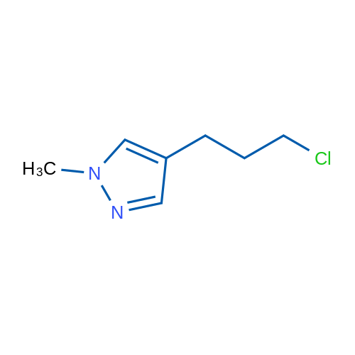 4-(3-Chloropropyl)-1-methyl-1H-pyrazole 5g