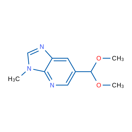6-(Dimethoxymethyl)-3-methyl-3H-imidazo[4,5-b]pyridine 1g