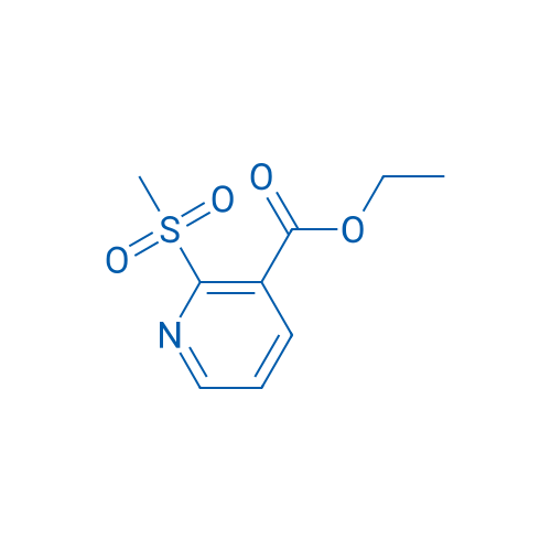 Ethyl 2-(methylsulfonyl)nicotinate 1g
