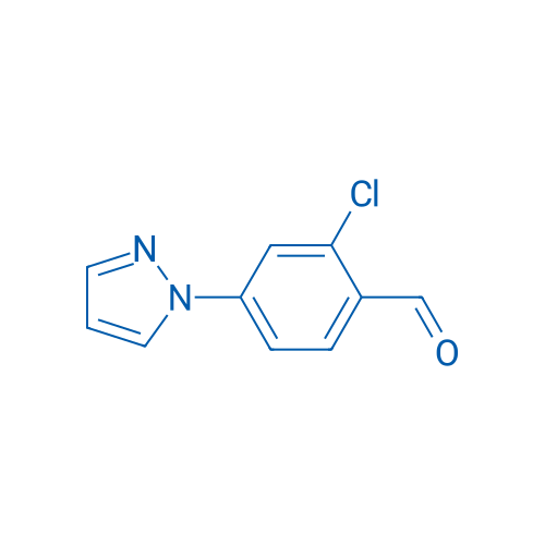 2-Chloro-4-(1H-pyrazol-1-yl)benzaldehyde 1g