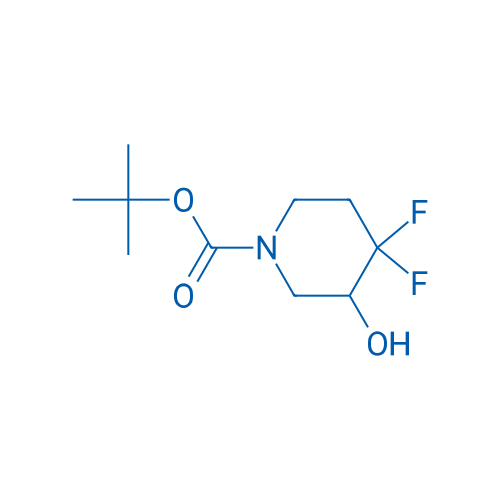 tert-Butyl 4,4-difluoro-3-hydroxypiperidine-1-carboxylate 100mg