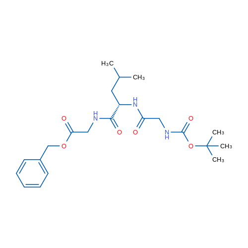 Benzyl 2-[(2S)-2-(2-{[(tert-butoxy)carbonyl]amino}acetamido)-4-methylpentanamido]acetate 1g