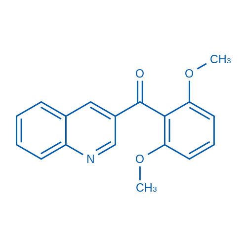 (2,6-Dimethoxyphenyl)(quinolin-3-yl)methanone 1g