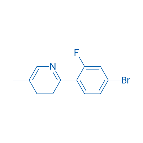 2-(4-Bromo-2-fluorophenyl)-5-methylpyridine 1g