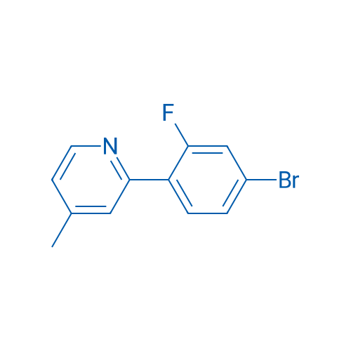 2-(4-Bromo-2-fluorophenyl)-4-methylpyridine 1g