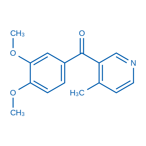 (3,4-Dimethoxyphenyl)(4-methylpyridin-3-yl)methanone 1g