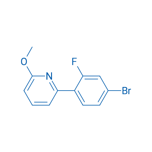2-(4-Bromo-2-fluorophenyl)-6-methoxypyridine 5g