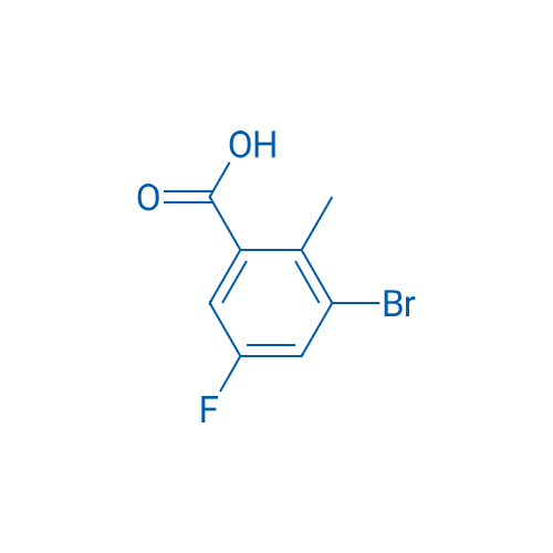 3-Bromo-5-fluoro-2-methylbenzoic acid 5g