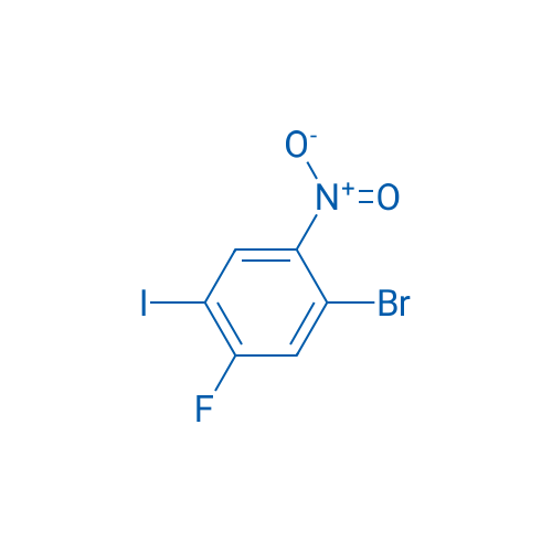 1-Bromo-5-fluoro-4-iodo-2-nitrobenzene 100mg